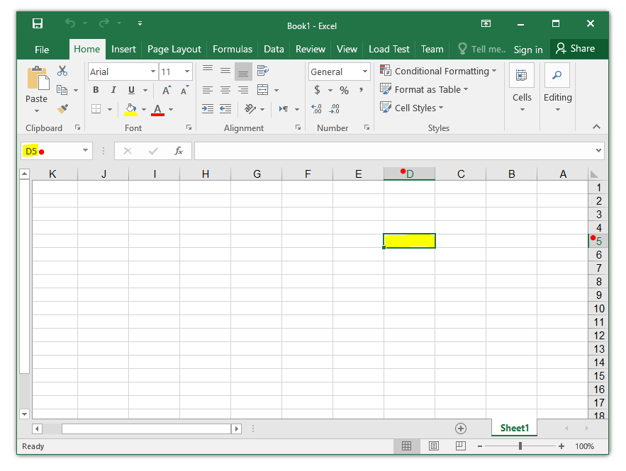 Excel-Cells