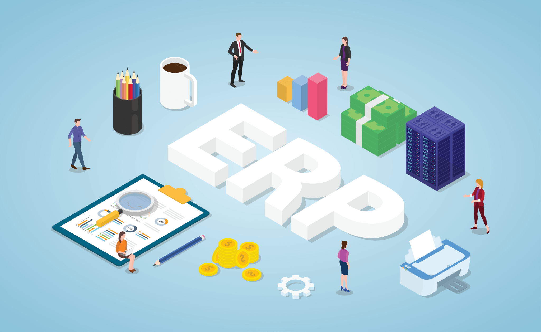 برنامه‌ریزی منابع سازمانی یا ERP چیست؟