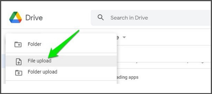 Google Drive برای تبدیل کردن تصویر به متن