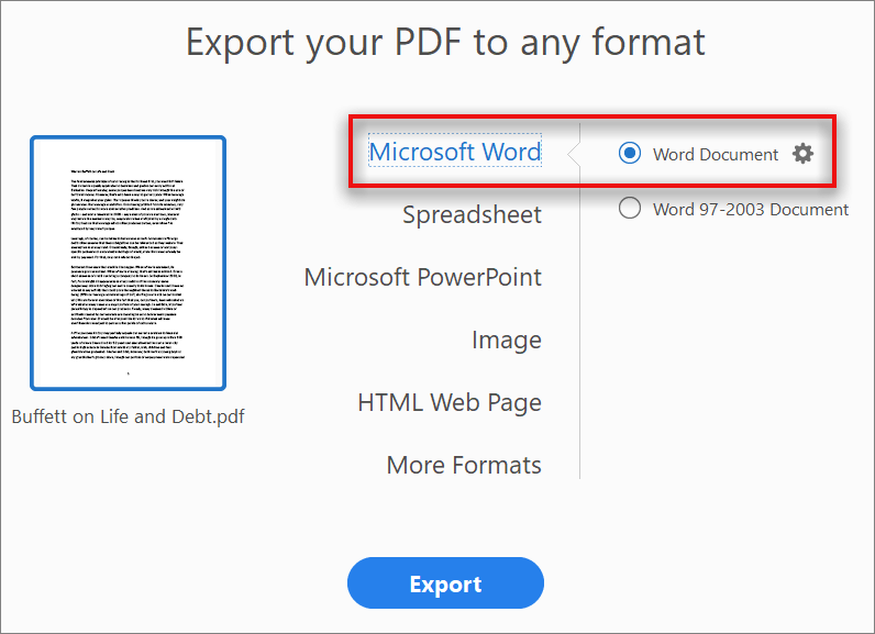 تبدیل PDF به ورد