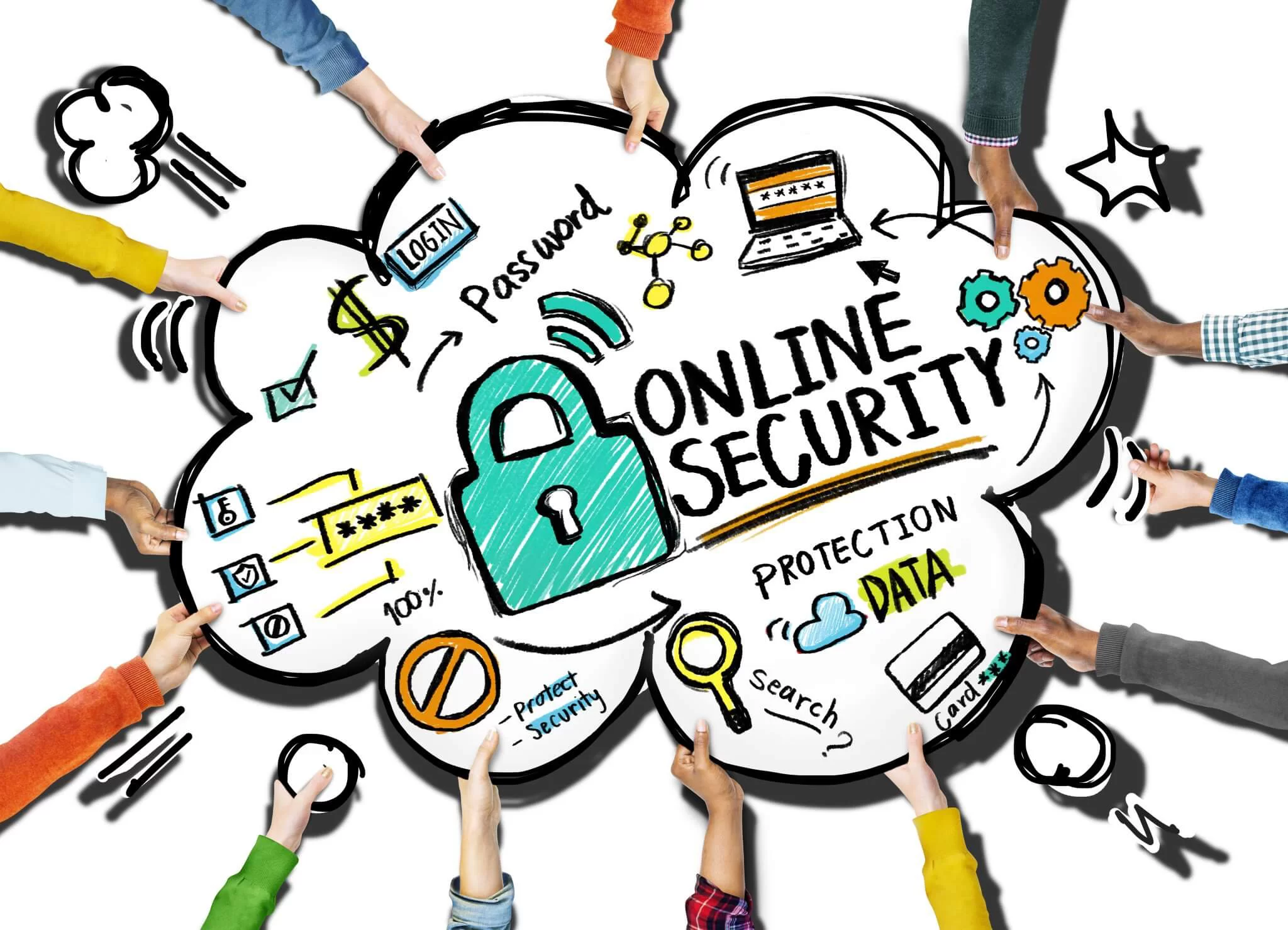 حفظ امنیت در فضای اینترنت