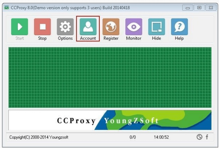 برنامه CCproxy