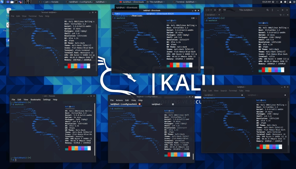 Kali Linux versiyonları arasındaki farklar; Sade dilde farklı versiyonlar